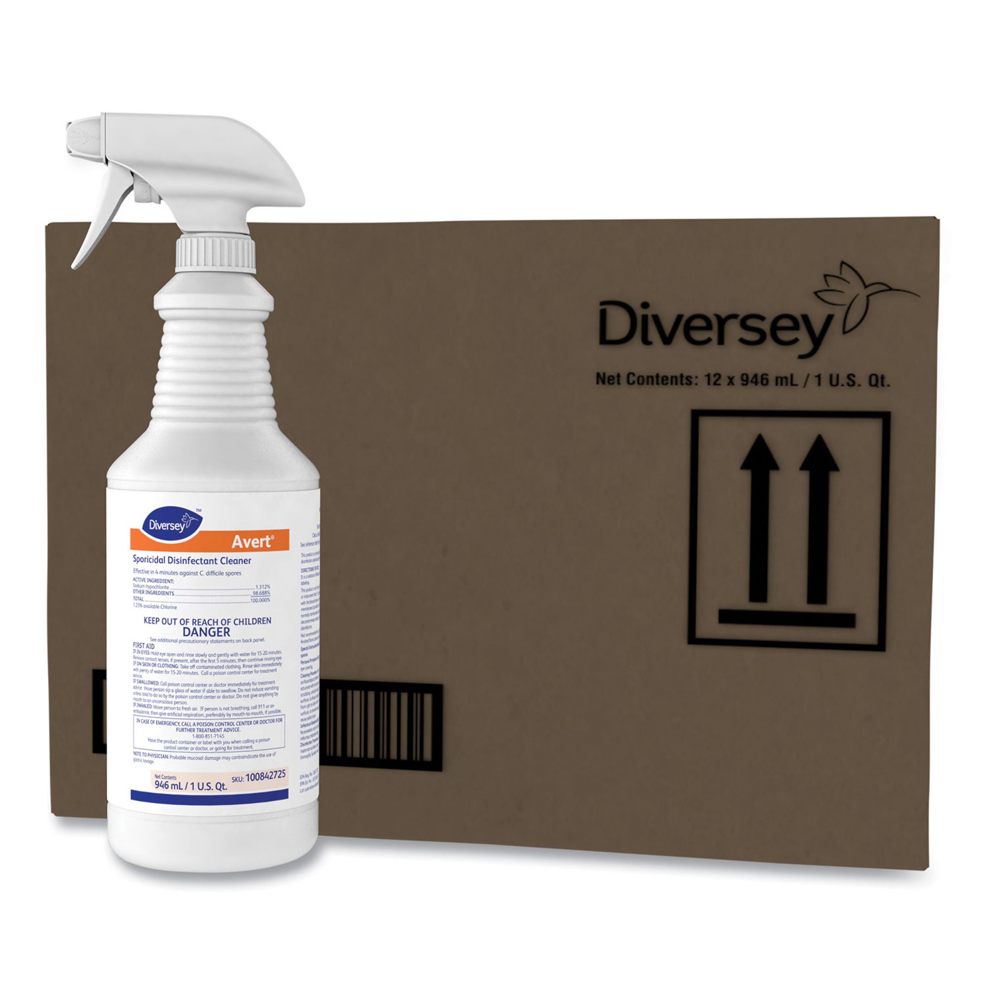 Essendant Co-United Stationers - DVO100842725 Avert Surface Disinfectant Cleaner