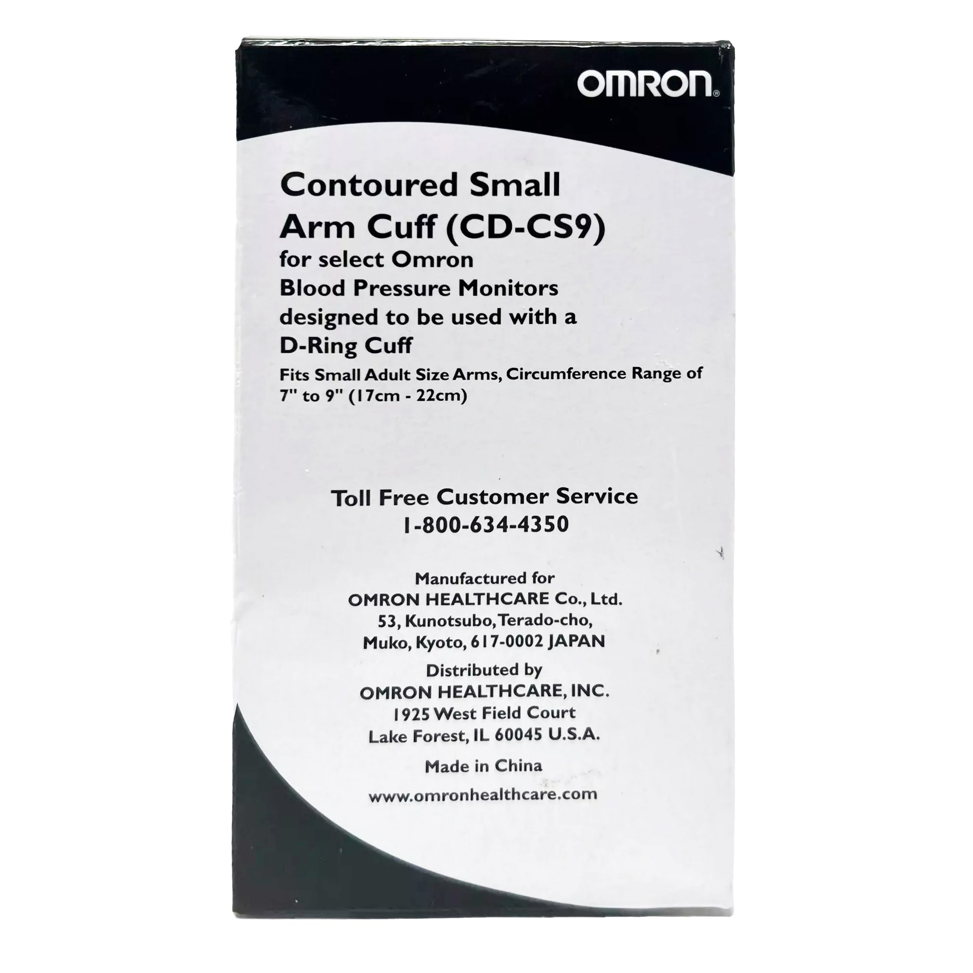 Emerson Healthcare - CD-CS9 Omron® Small D-ring Reusable Blood Pressure Cuff
