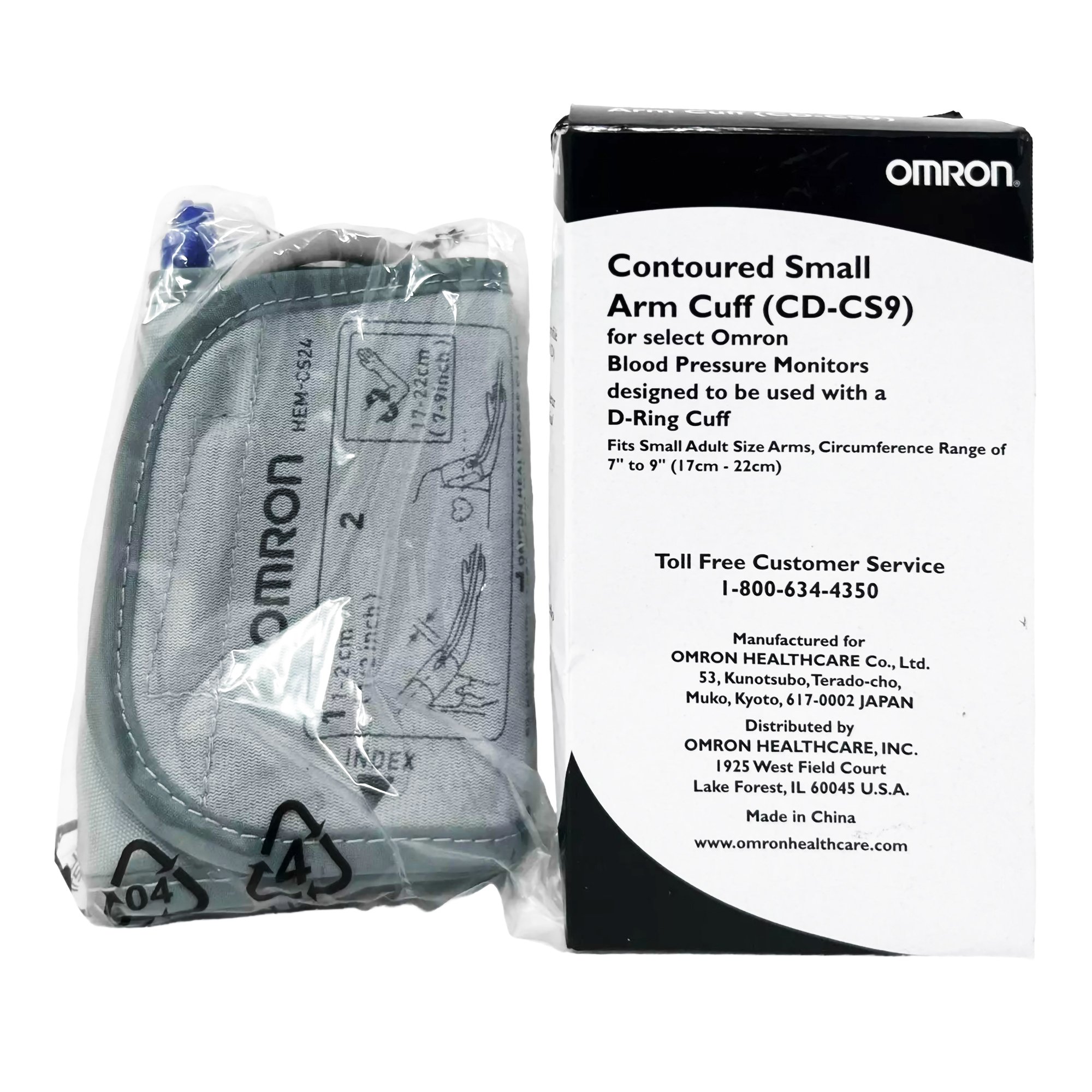 Emerson Healthcare - CD-CS9 Omron® Small D-ring Reusable Blood Pressure Cuff