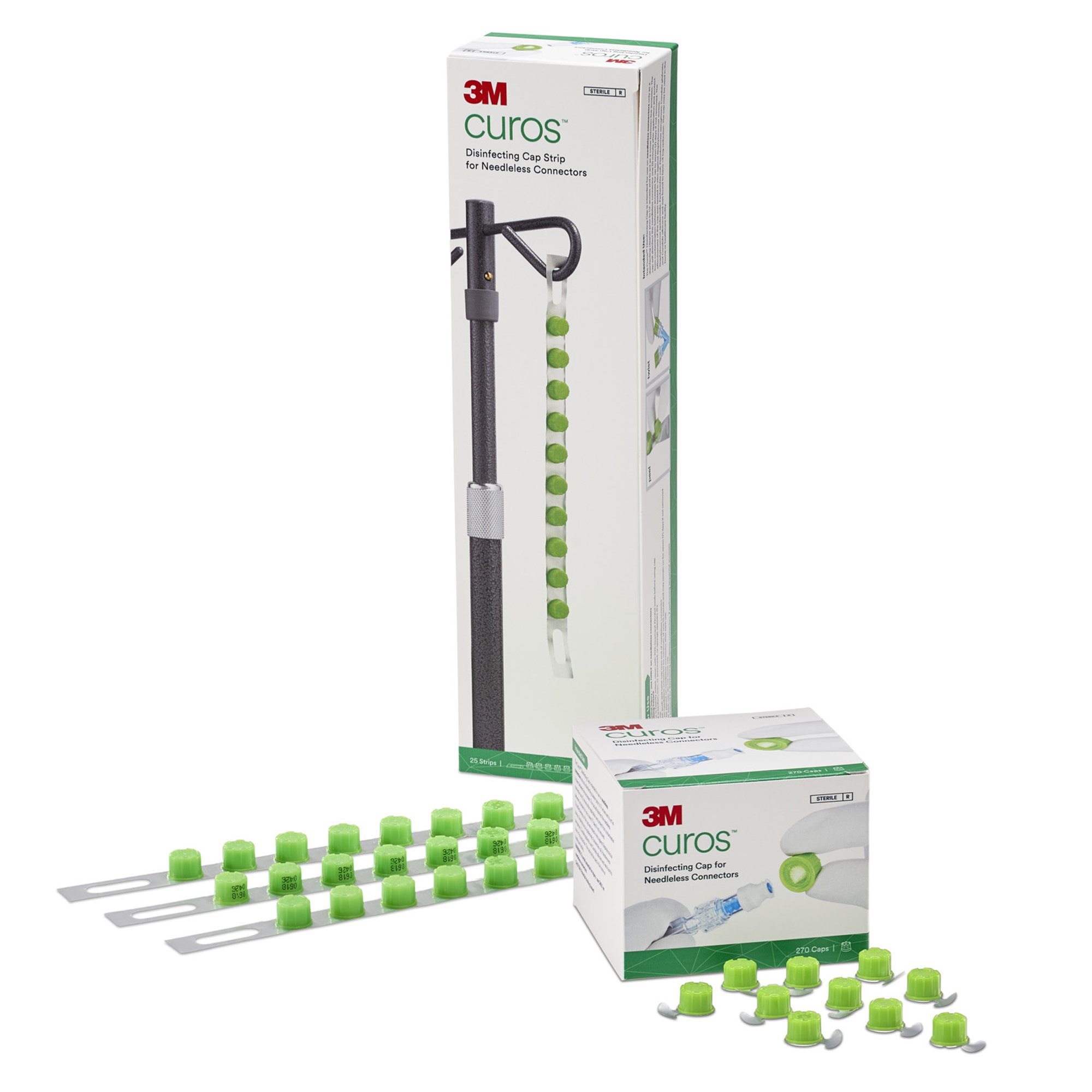 Solventum Corporation - CFF10-250 3M™ Curos™ Disinfecting Cap Strips