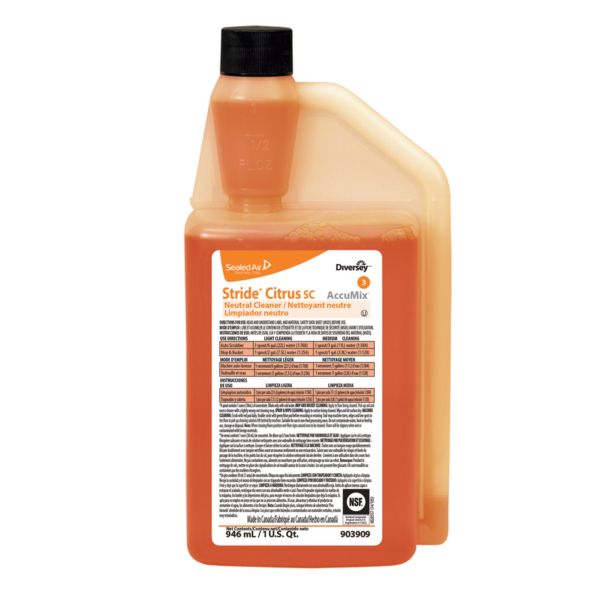 Essendant Co-United Stationers - DVS101109755 Stride® Citrus SC Surface Cleaner
