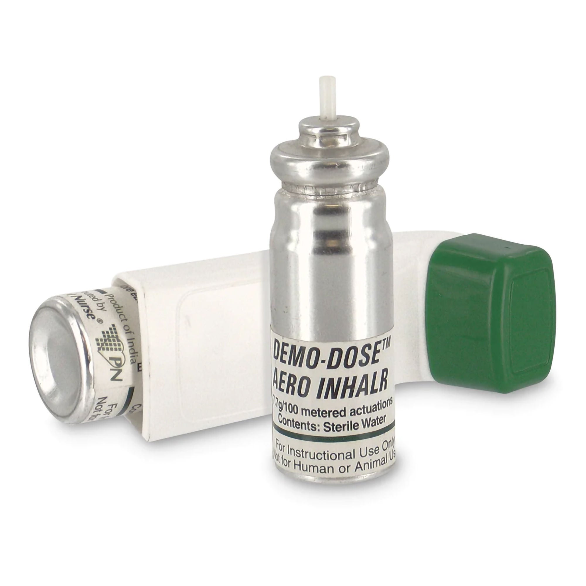 Nasco Healthcare - PN01301 Clinical Training Medication Demo Dose® Aero Inhalr Liquid Inhaler 7.7 Gram / 200 Metered Actuations