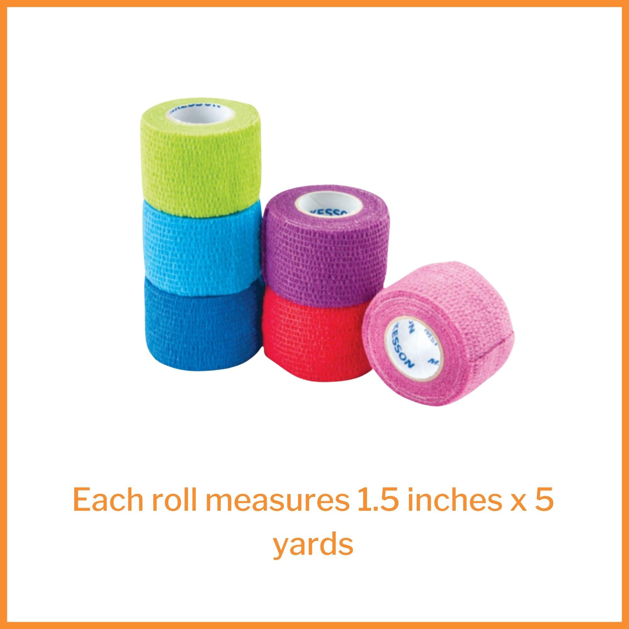 McKesson Brand - 16-4304 McKesson Self-adherent Closure Cohesive Bandage