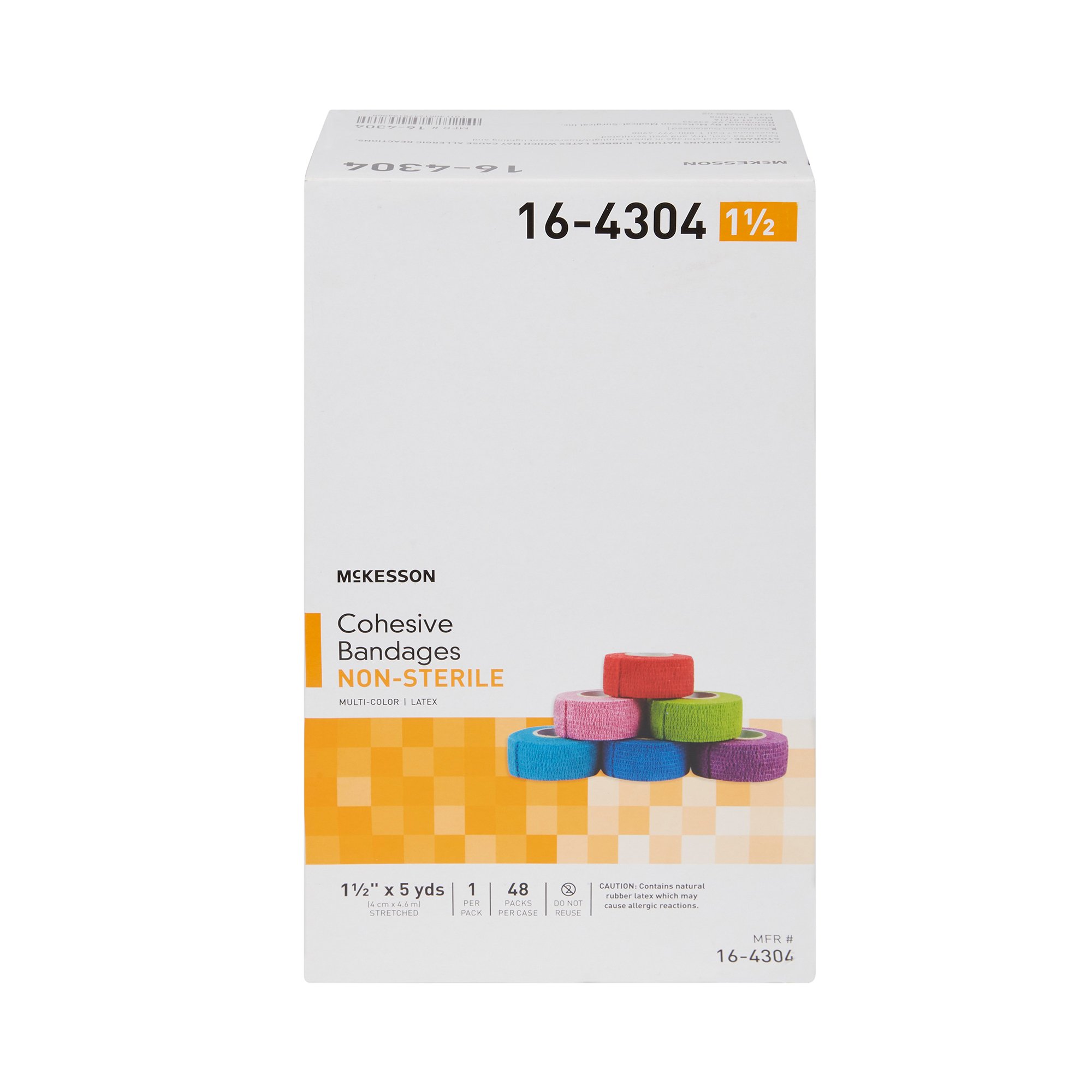 McKesson Brand - 16-4304 McKesson Self-adherent Closure Cohesive Bandage