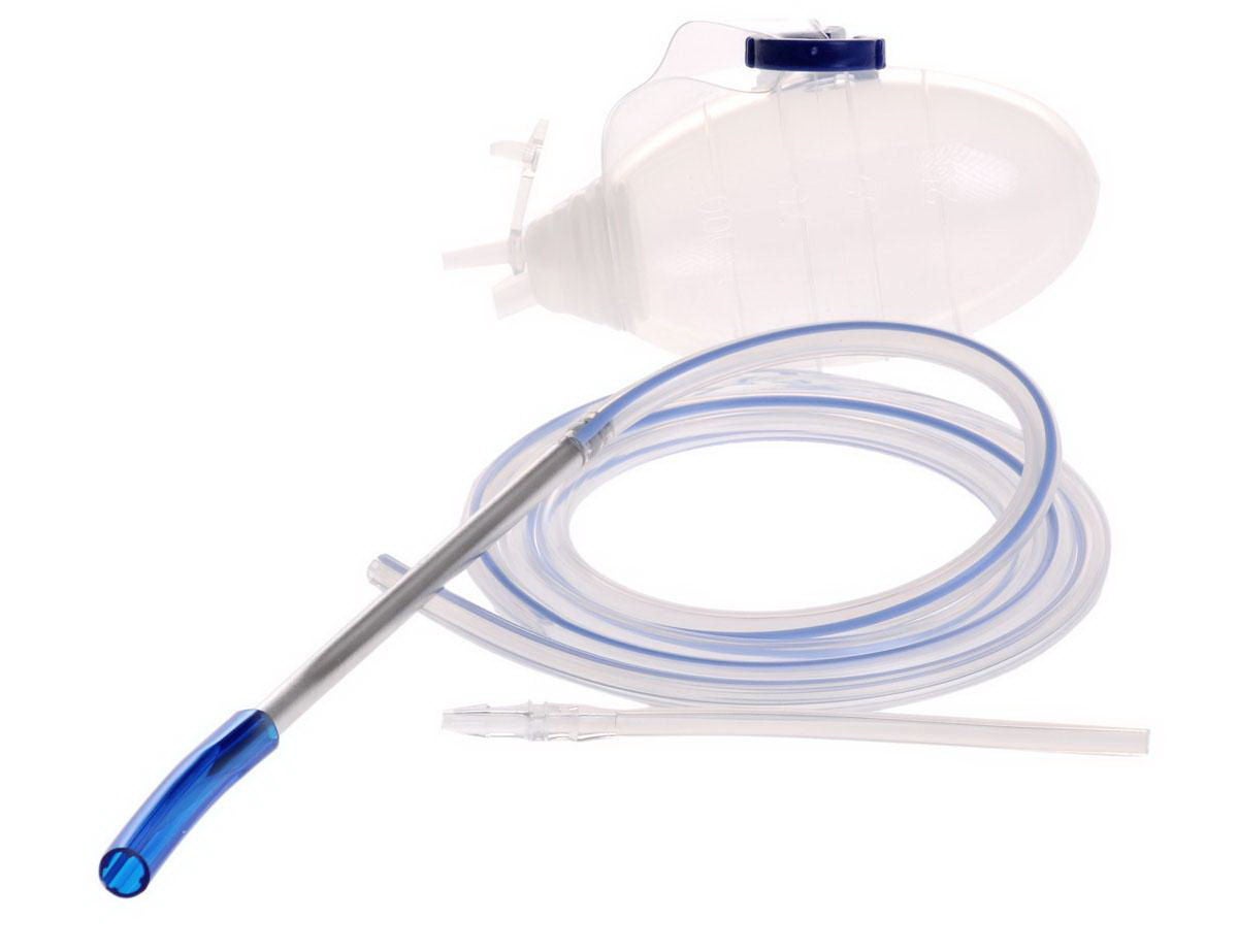 Medline - DYNJWE2264 Closed Wound Drain Kit Medline 15. Fr