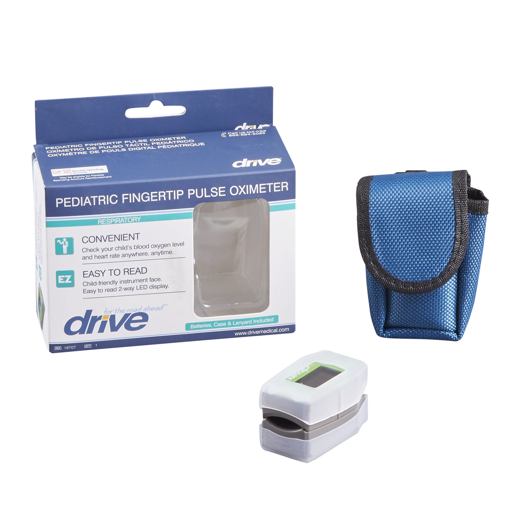 Drive Fingertip Pulse Oximeter 18707 by Drive DeVilbiss Healthcare