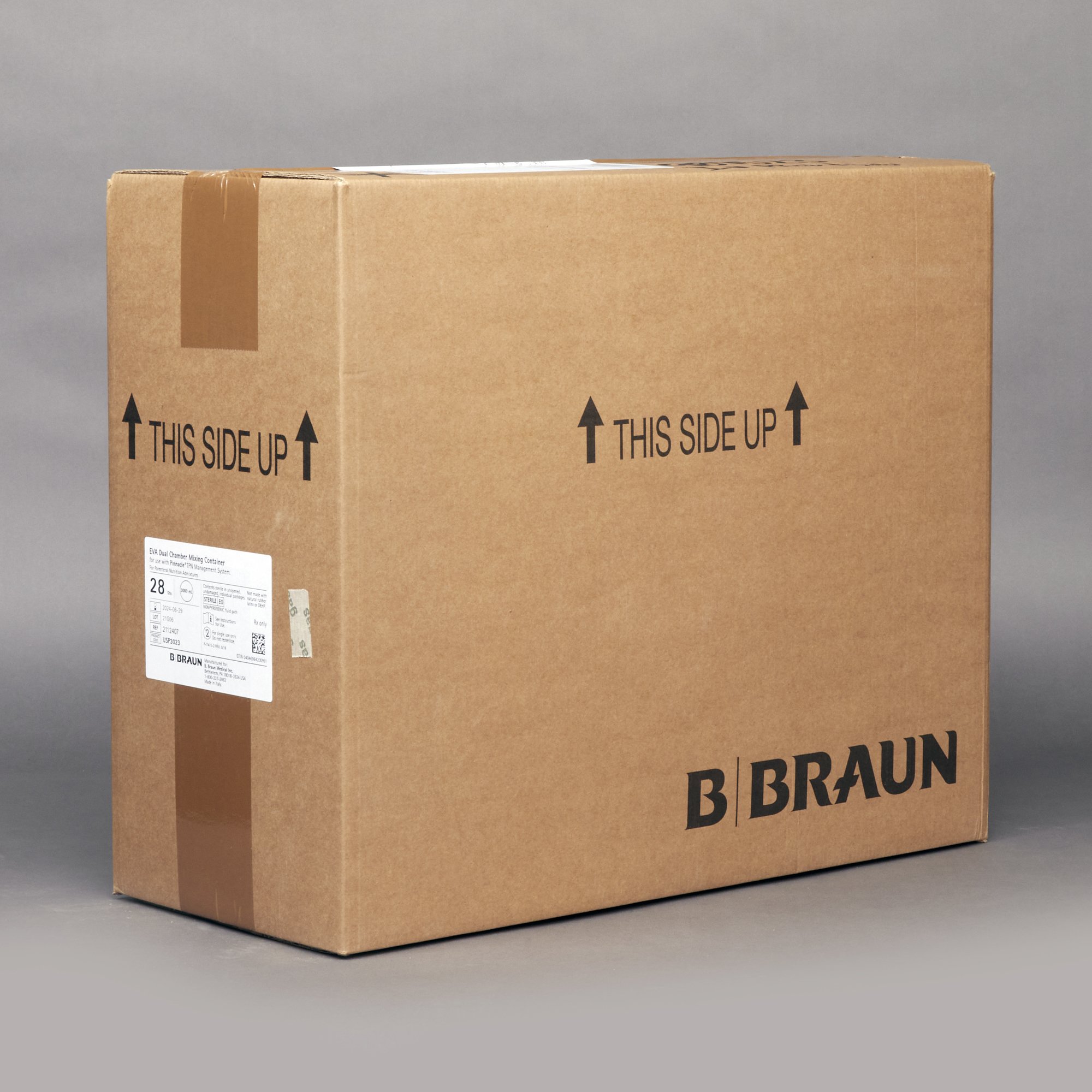 B. Braun 2112407 - Pinnacle® EVA Mixing Bag - 28/Case