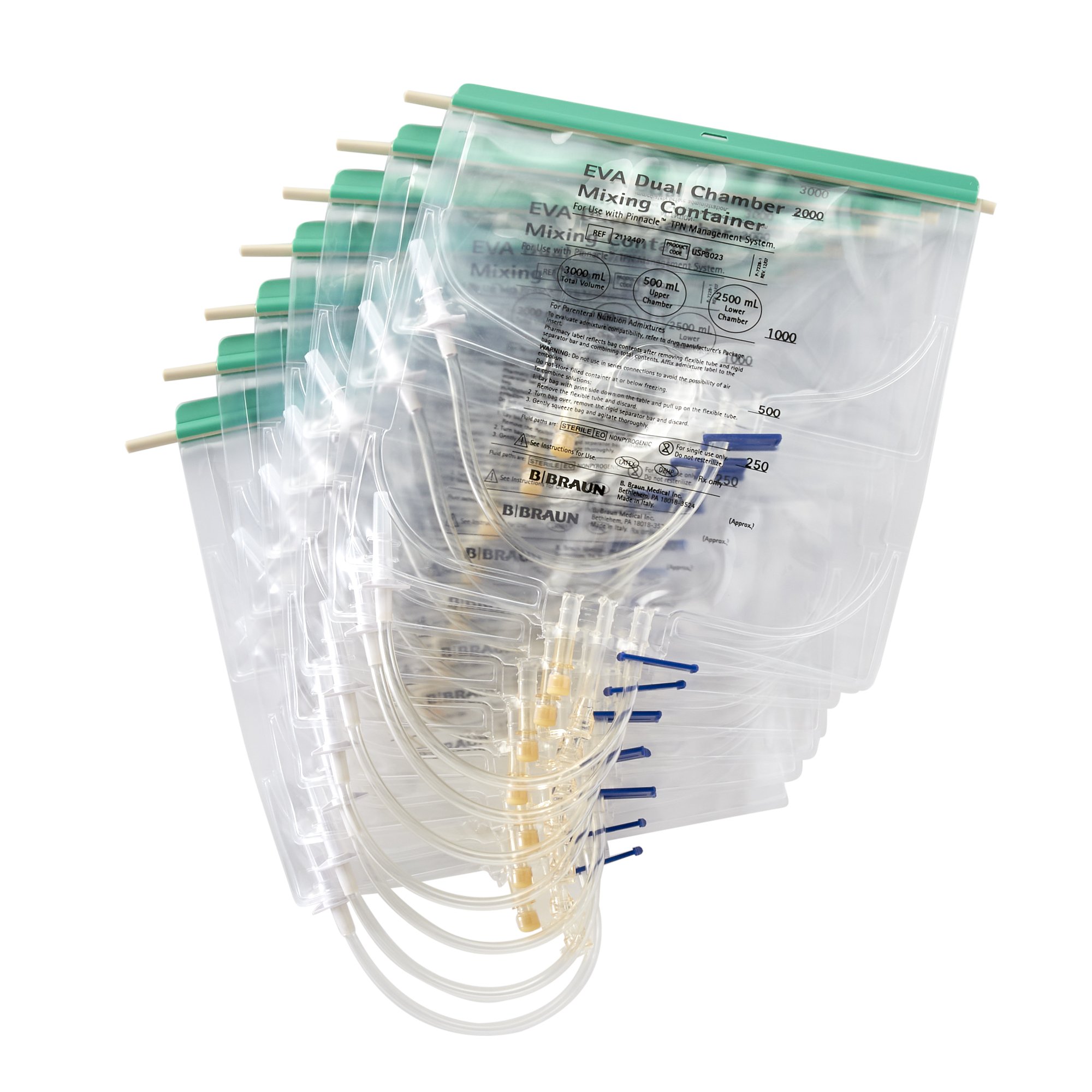 B. Braun 2112407 - Pinnacle® EVA Mixing Bag - 28/Case
