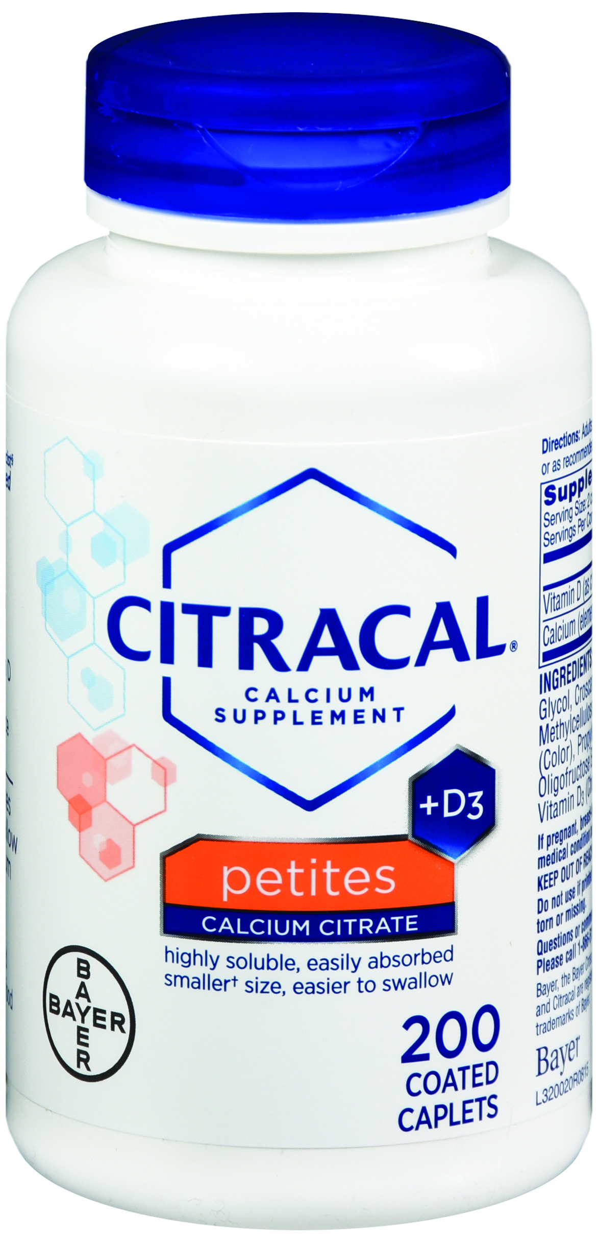 Bayer - 01650053503 Citracal® Petites Vitamin D / Calcium Joint Health Supplement