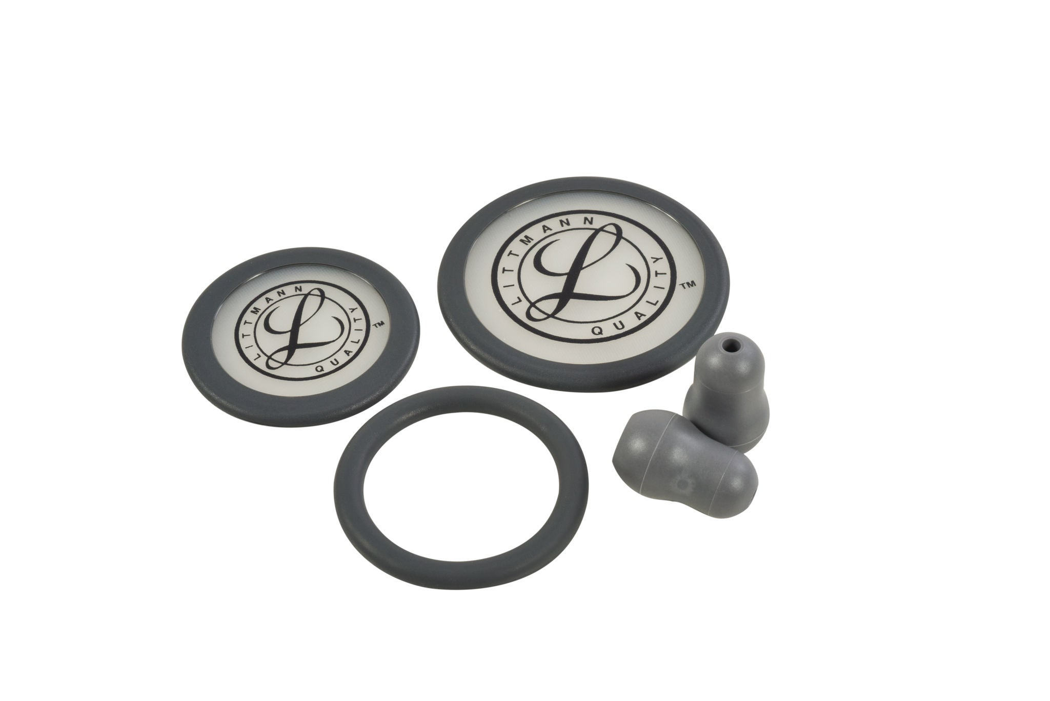 Solventum Corporation - 40017 Stethoscope Spare Parts Kit 3M™ Littmann® Classic III™ Includes: Snap Tight Soft-Sealing Eartips - Small, Tunable Single Piece Diaphragm - Adult, Tunable Single Piece Diaphragm - Pediatric