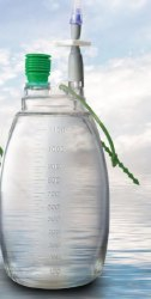 Accel Evacuated Drainage Bottle 622275 by B. Braun Interventional