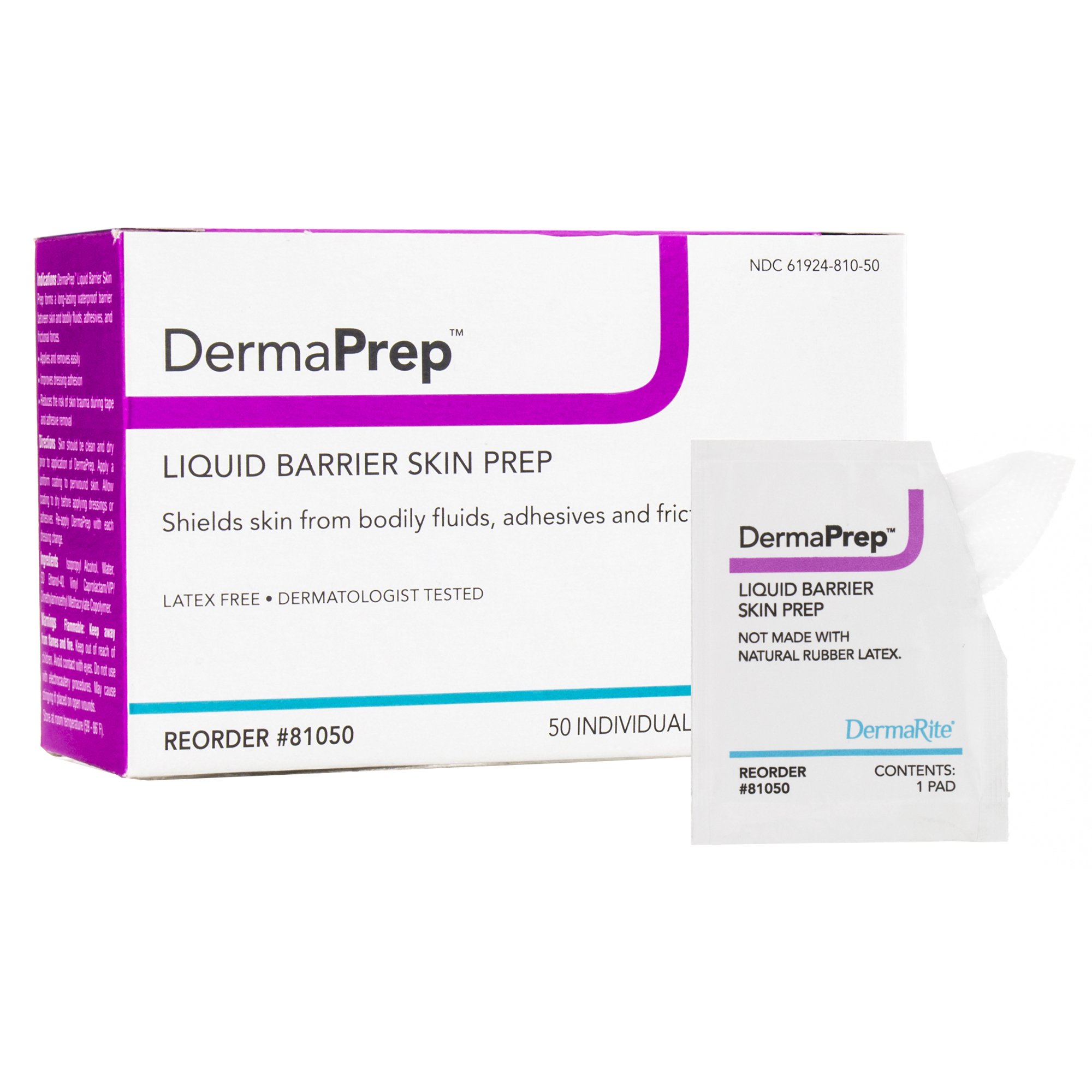 Sion Brands LLC - 81050 DermaPrep™ Skin Barrier Wipe