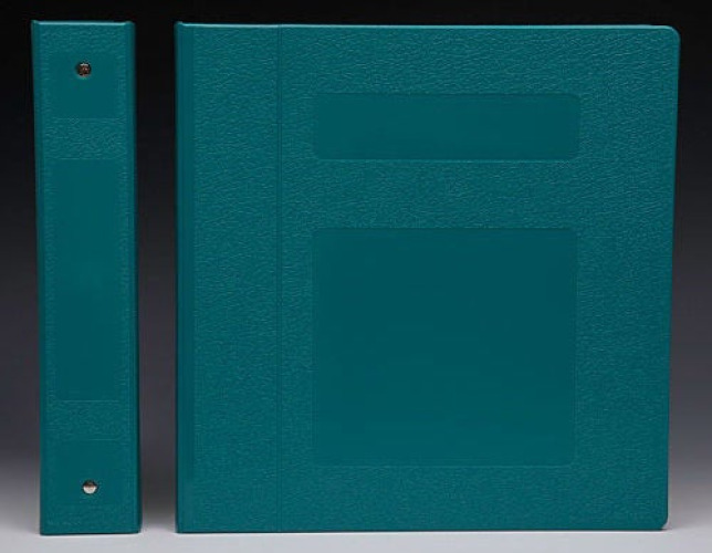 First Healthcare Products - M90270R3 Binder Titan 3 Ring Teal 300 Sheets Side Opening