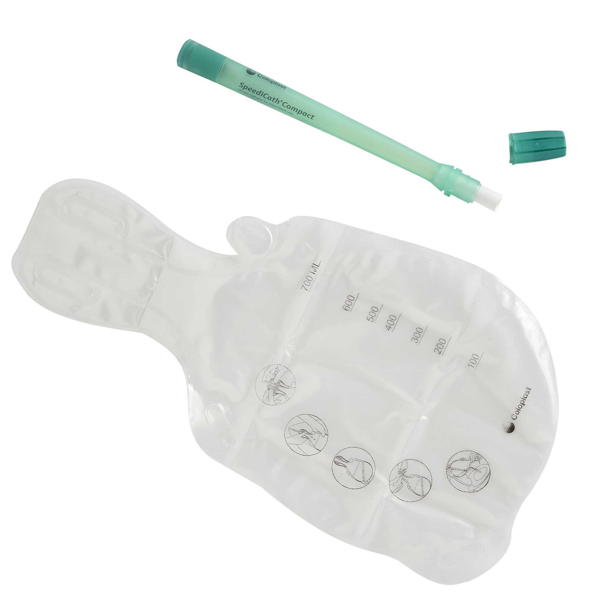 Coloplast 28702 - SpeediCath® Compact Urethral Catheter - 1/Each, 20/Box