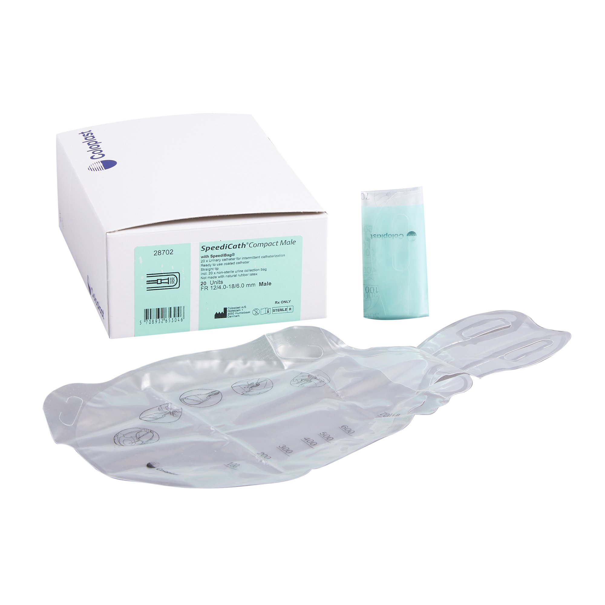 Coloplast - 28702 SpeediCath® Compact Urethral Catheter