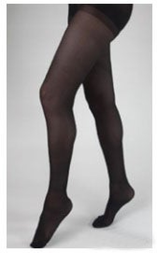 Carolon Company - 0311212 Compression Stocking Health Support® Thigh High Size B / Regular Beige Open Toe