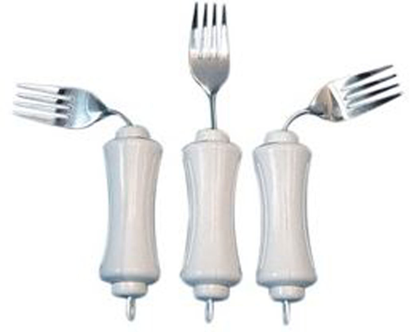 Alimed - 2970010897 Soup Spoon UBend-It™ Built Up Handle White Stainless Steel