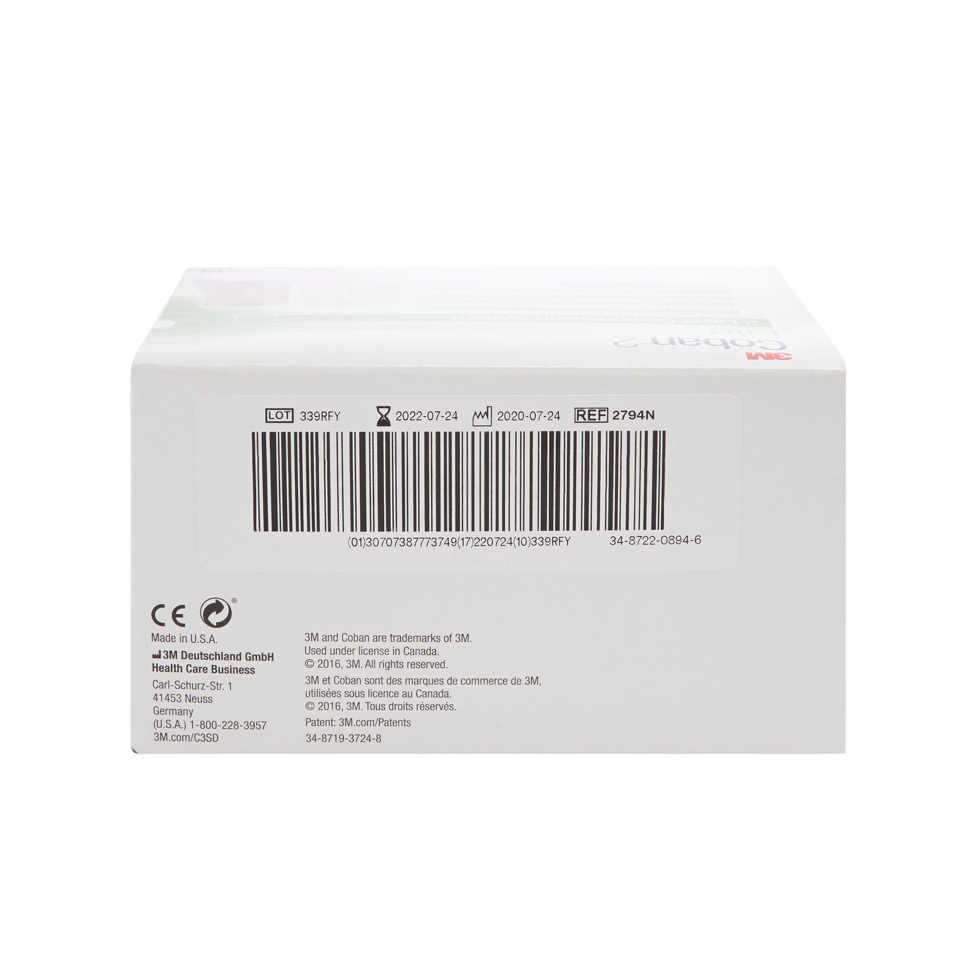Solventum Corporation - 2794N 3M™ Coban™ 2 Lite Two-Layer Compression Bandage System