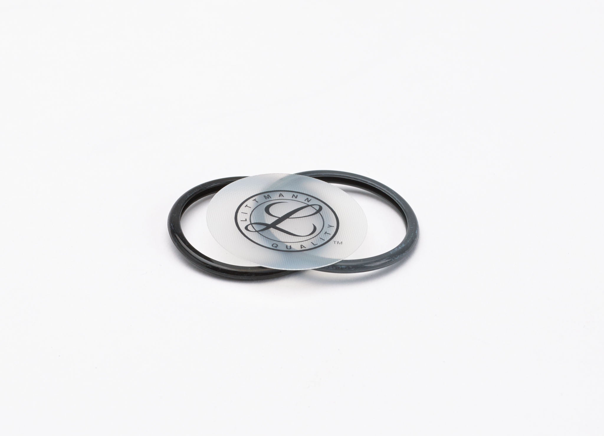 Solventum Corporation - 40012 Stethoscope Spare Parts Kit Littmann® black snap-on rim, floating diaphragm, and grey snap-on rim For Classic II Pediatric Diaphragm Assembly