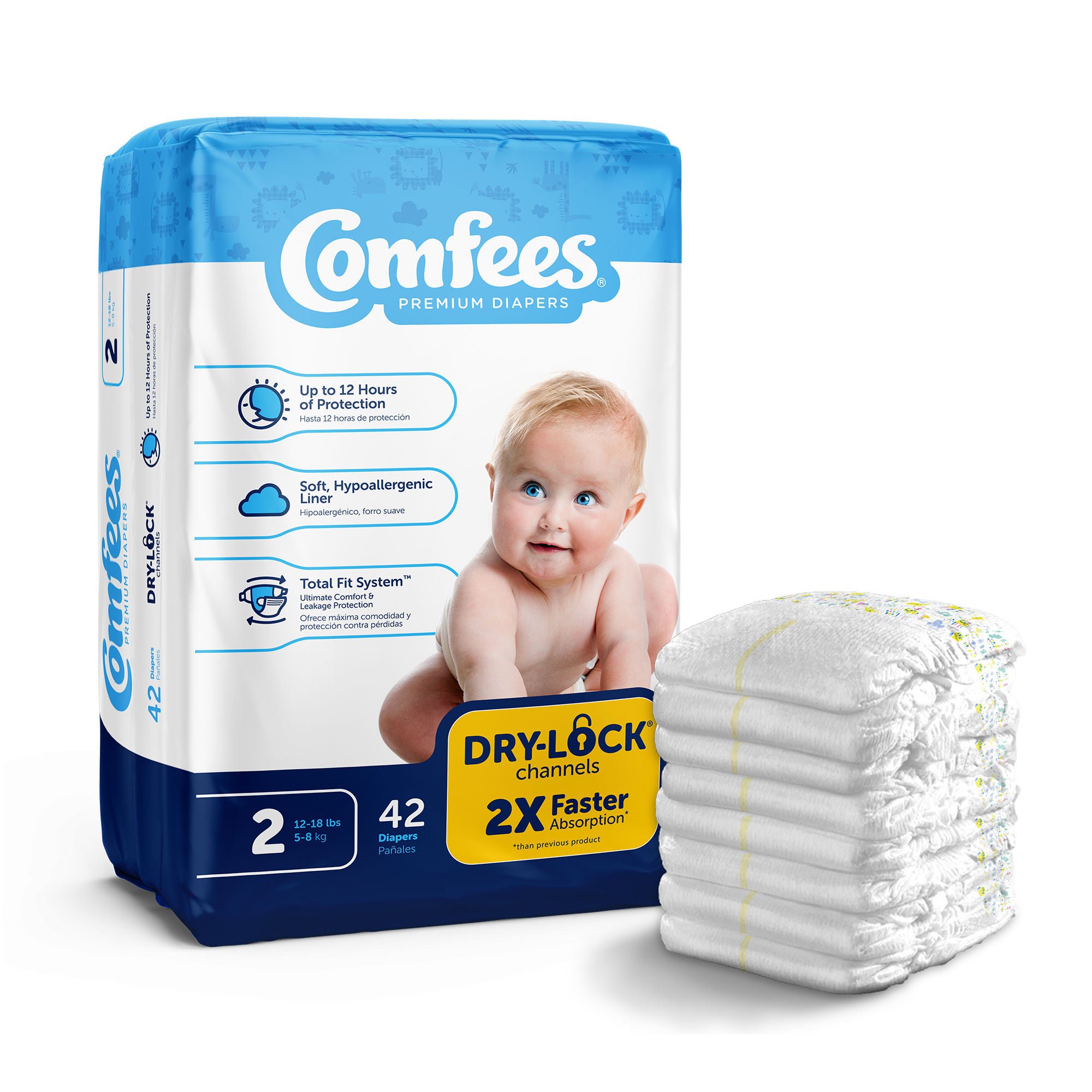 Attends Healthcare Products - CMF-2 Comfees Premium Diapers