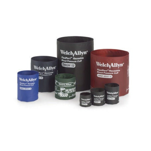 Welch Allyn - REUSE-12L-2400 Reusable Blood Pressure Cuff ProBP™ 32 to 43 cm Arm Nylon Cuff Adult Long Cuff