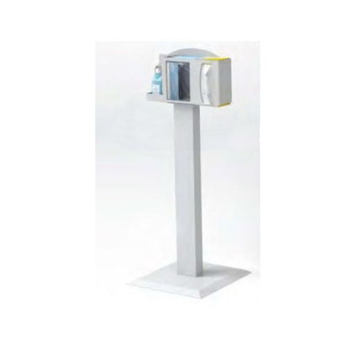 Waterloo Industries - RS-1C Respiratory Hygiene Station Wall Mount White Aluminum