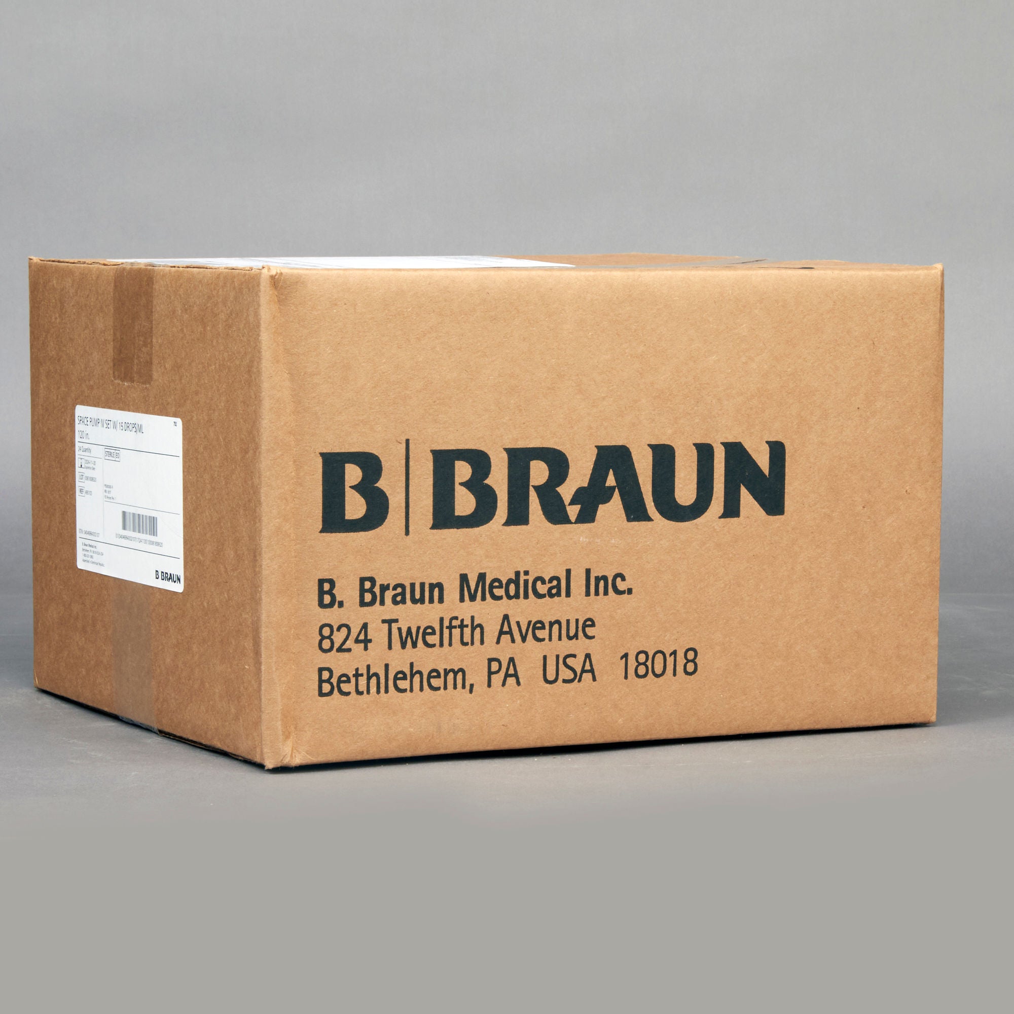 B. Braun - 490103 IV Pump Set Infusomat® Pump 2 Ports 15 Drops / mL Drip Rate 0.2 Micron Filter 120 Inch Tubing Solution