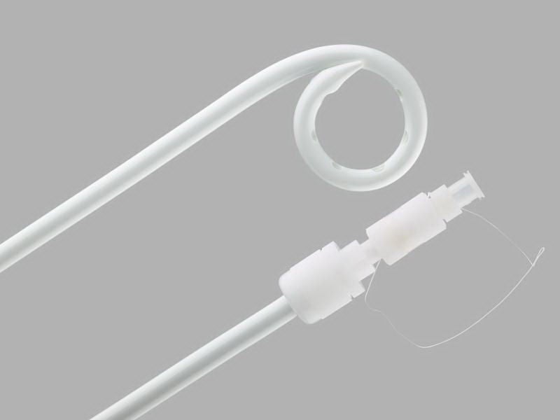 Cook Medical - G09767 Multipurpose Drainage Catheter 12 Fr. Mac-Loc Locking Loop Straight Style 45 cm Length