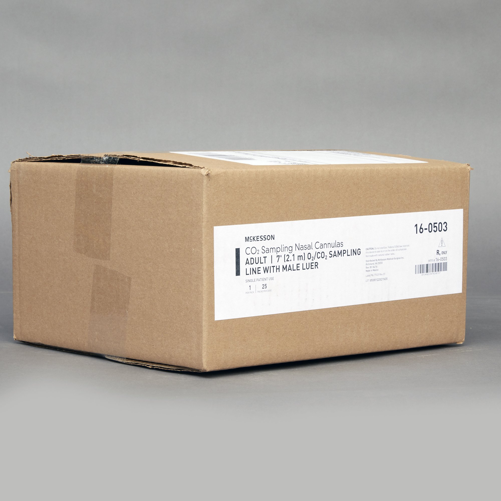 McKesson Brand 16-0503 - McKesson ETCO2 Nasal Sampling Cannula with O2 - 1/Each, 25/Case