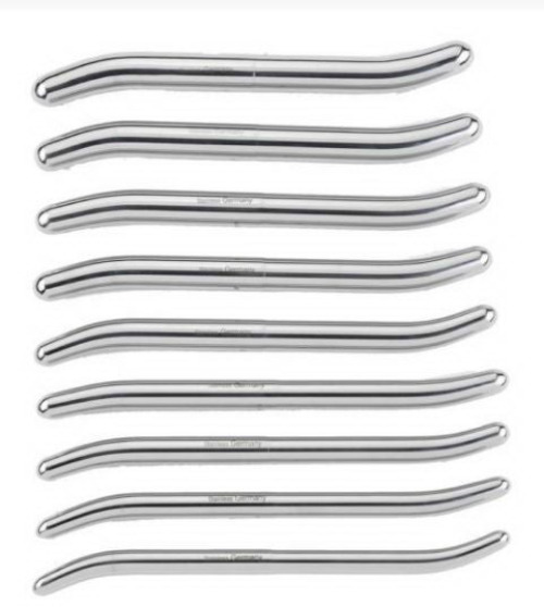 Medgyn Products - 030875 Cervical Dilator 61 to 63 Fr. Pratt German Stainless Steel