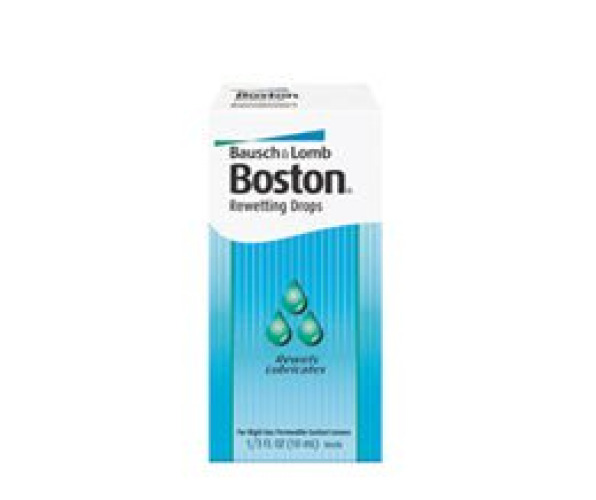 Bausch & Lomb - 04714405509 Boston® Rewetting Drops Contact Lens Solution