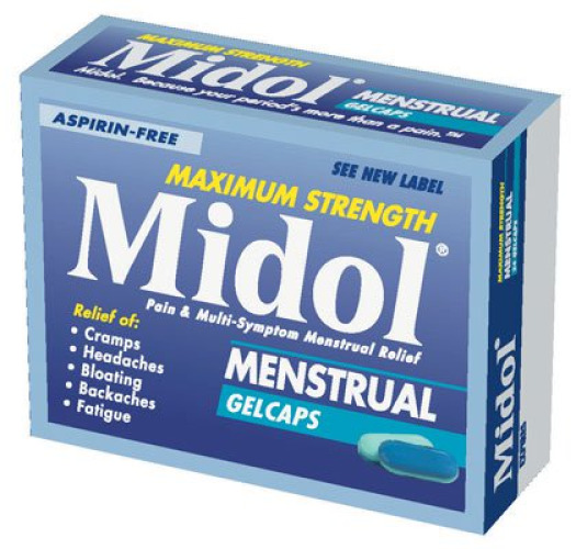 Bayer 12843017253 - Midol® Complete Gelcaps - 1/Box