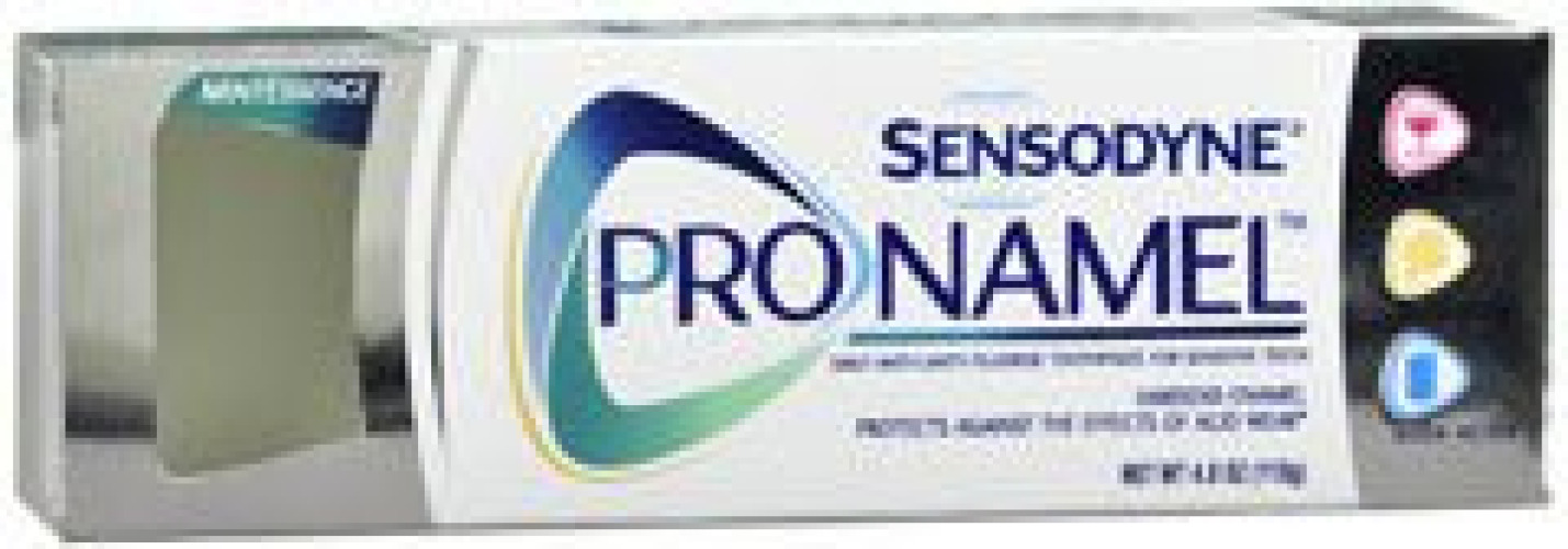 Glaxo Consumer Products - 31015883050 Toothpaste Sensodyne® ProNamel® Mint Flavor 4 oz. Tube