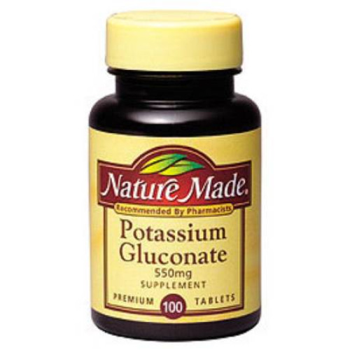 Pharmavite - 03160401358 Nature Made® Potassium Gluconate Dietary Supplement