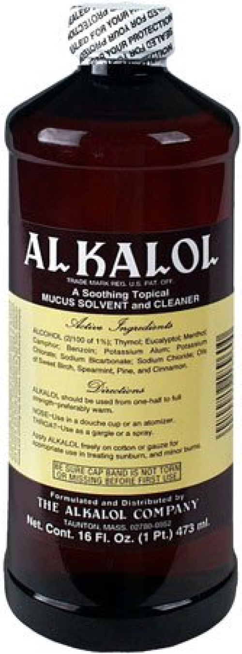William Laboratories 85767000204 - Alkalol® Mucus Solvent and Nasal Wash - 1/Each
