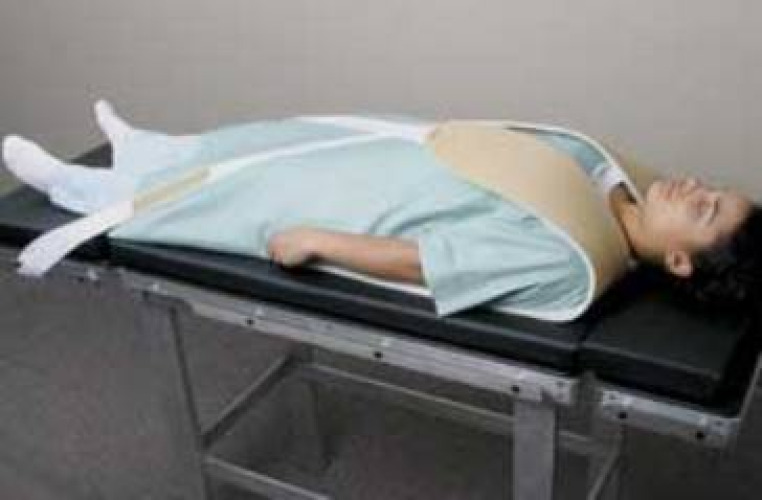 Alimed 2970011818 - Alimed Cervical Visualization Harness 18.5 x 44 Inch, Foam Disposable - 1/Each