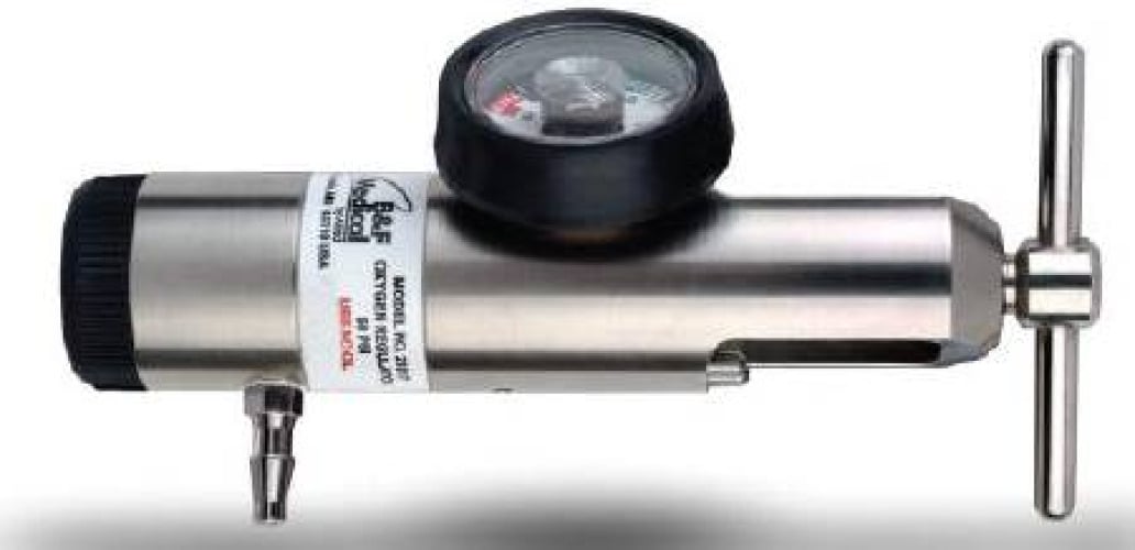 Allied Healthcare 21017 - B & F Medical Oxygen Pressure Regulator - 1/Each
