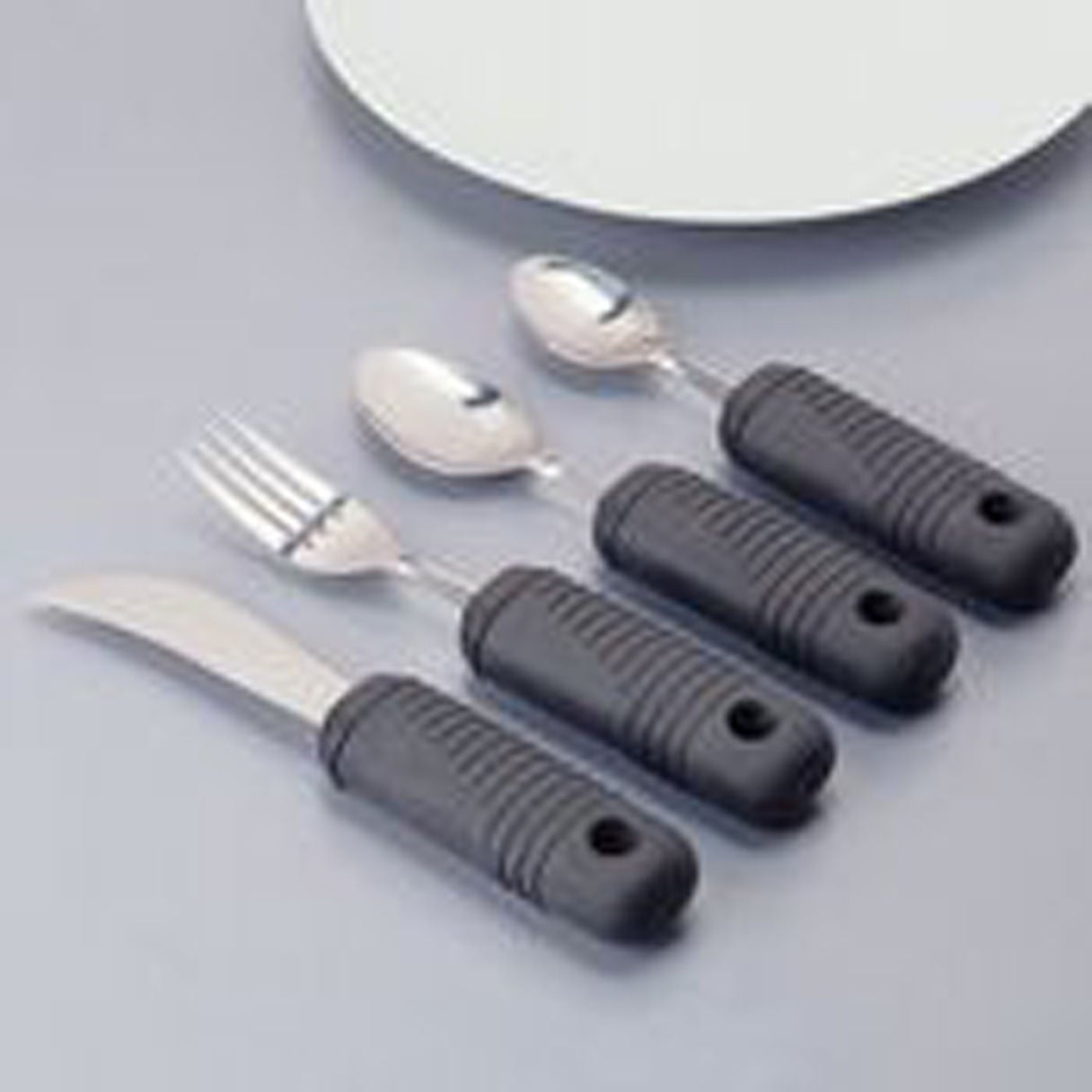 Performance Health - 081153394 Rocker Knife Sure Grip™ Weighted Black Stainless Steel