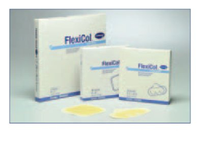Hartmann 48660000 - FlexiCol® Hydrocolloid Dressing, 6 x 6 Inch - 5/Box