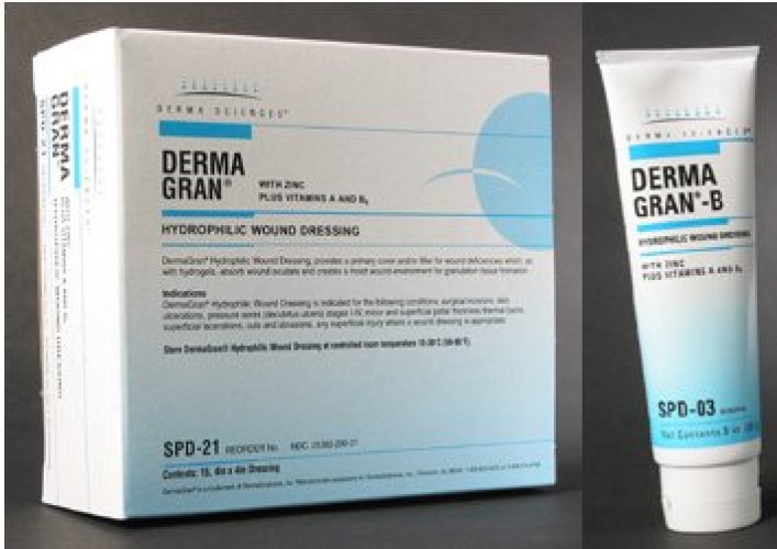 Gentell - SPD20 Dermagran® B Hydrophilic Wound Dressing