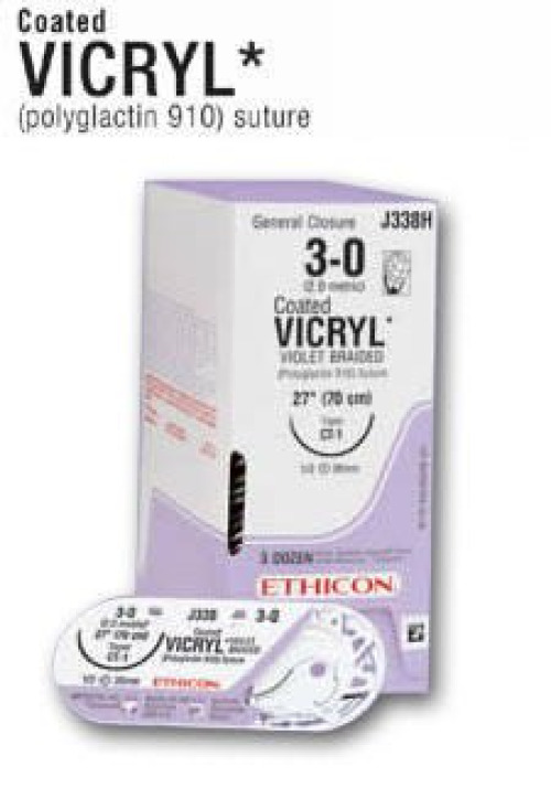 J & J Healthcare Systems - J206G Coated Vicryl™ LigaPak™ Suture - Ligating Reel