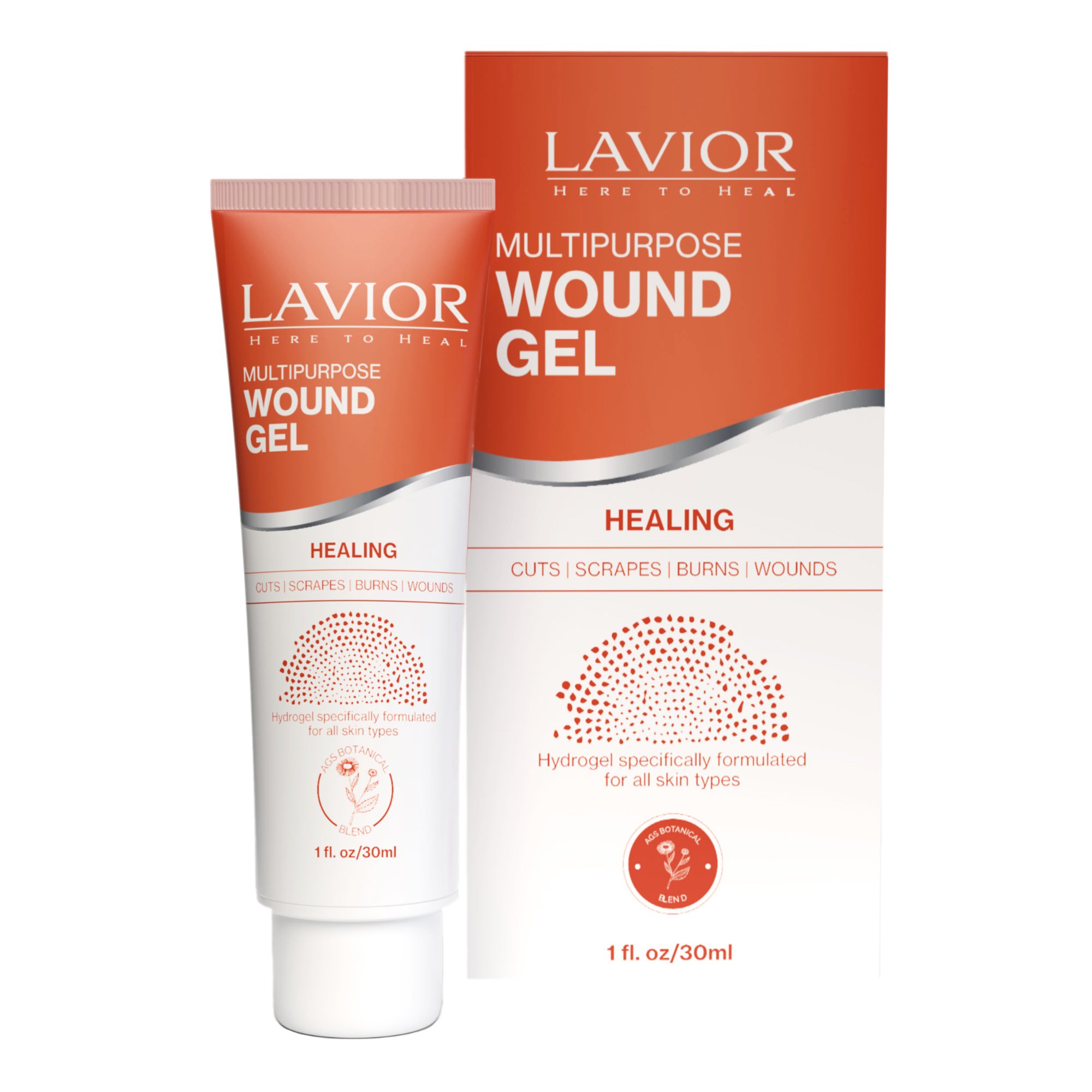 Lavior Pharma Inc - MWG10US1 Hydrogel Dressing Lavior Multipurpose 1 oz. Gel / Amorphous NonSterile