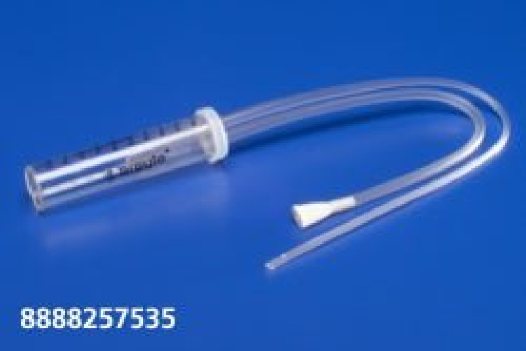 Cardinal - 8888257550 Suction Catheter with Mucus Trap Argyle™ Whistle Tip Non-Vented 6.5 Fr. Sterile