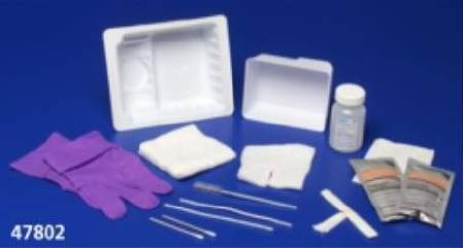 Cardinal - 47802 Argyle™ Tracheostomy Care Kit With Solutions