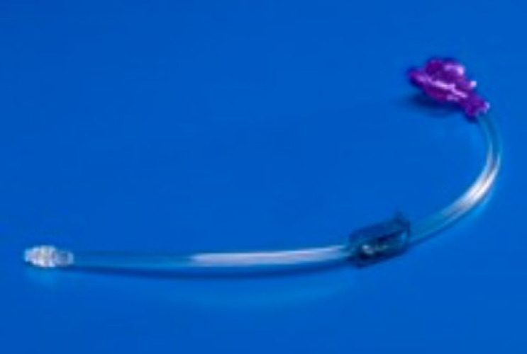 Cardinal - 8884741821 Kangaroo™ Skin Level Tube Access Continuous Right Angle Feeding Set