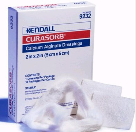 Cardinal 9240 - Kendall™ Calcium Alginate Dressing, 4 x 5½ inch - 1/Each, 10/Box, 50/Case