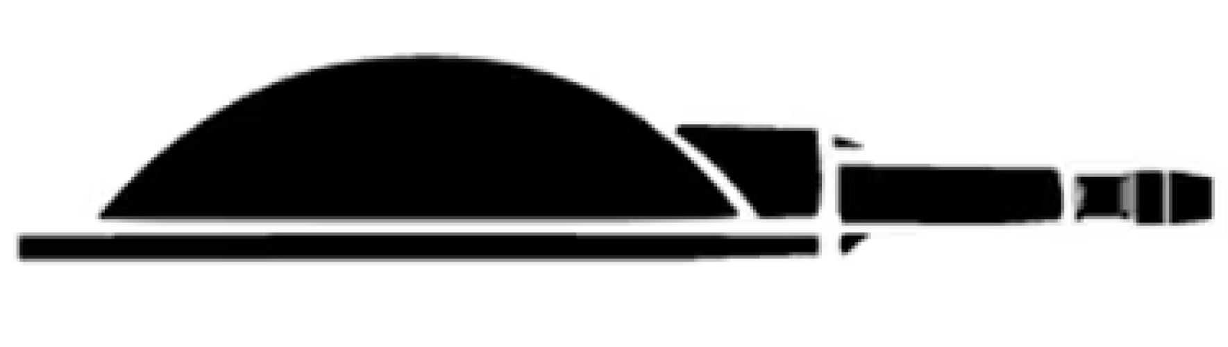 Natus NT850214 - Side-Inlet Natus CSF Reservoir, 1.5cm Dome, Flat Bottom - 1/Each