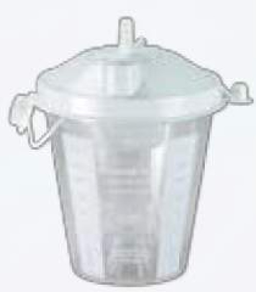 Precision Medical - 502687-12 Suction Canister Precision Medical 2000 mL Pour Lid