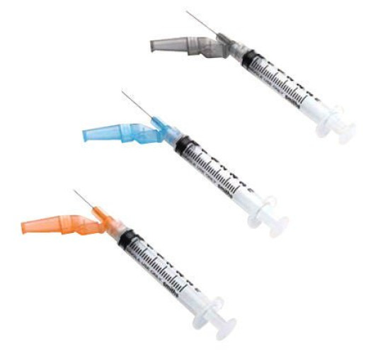ICU Medical FKA Smiths Medical - 432510 Needle-Pro® Edge™ 3 mL Syringe w/ Hypodermic Needle