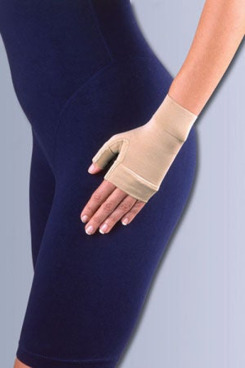 BSN Medical - 101325 Compression Glove Jobst® Ready-to-Wear Fingerless Small Over-the-Wrist Length Ambidextrous